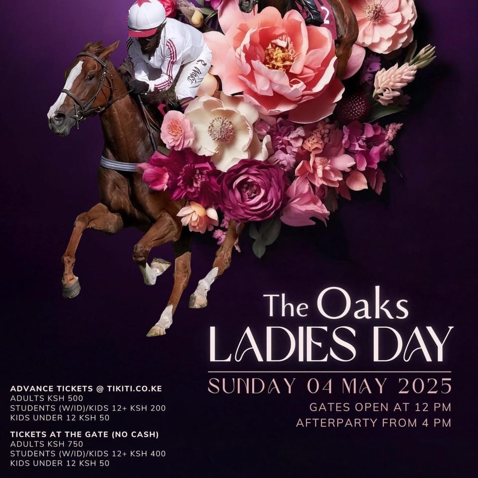 The Oaks Race Meeting Poster