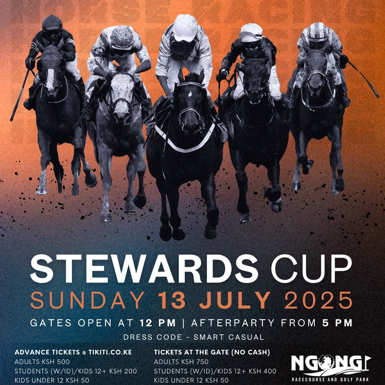 The Stewards Cup Race Day Poster
