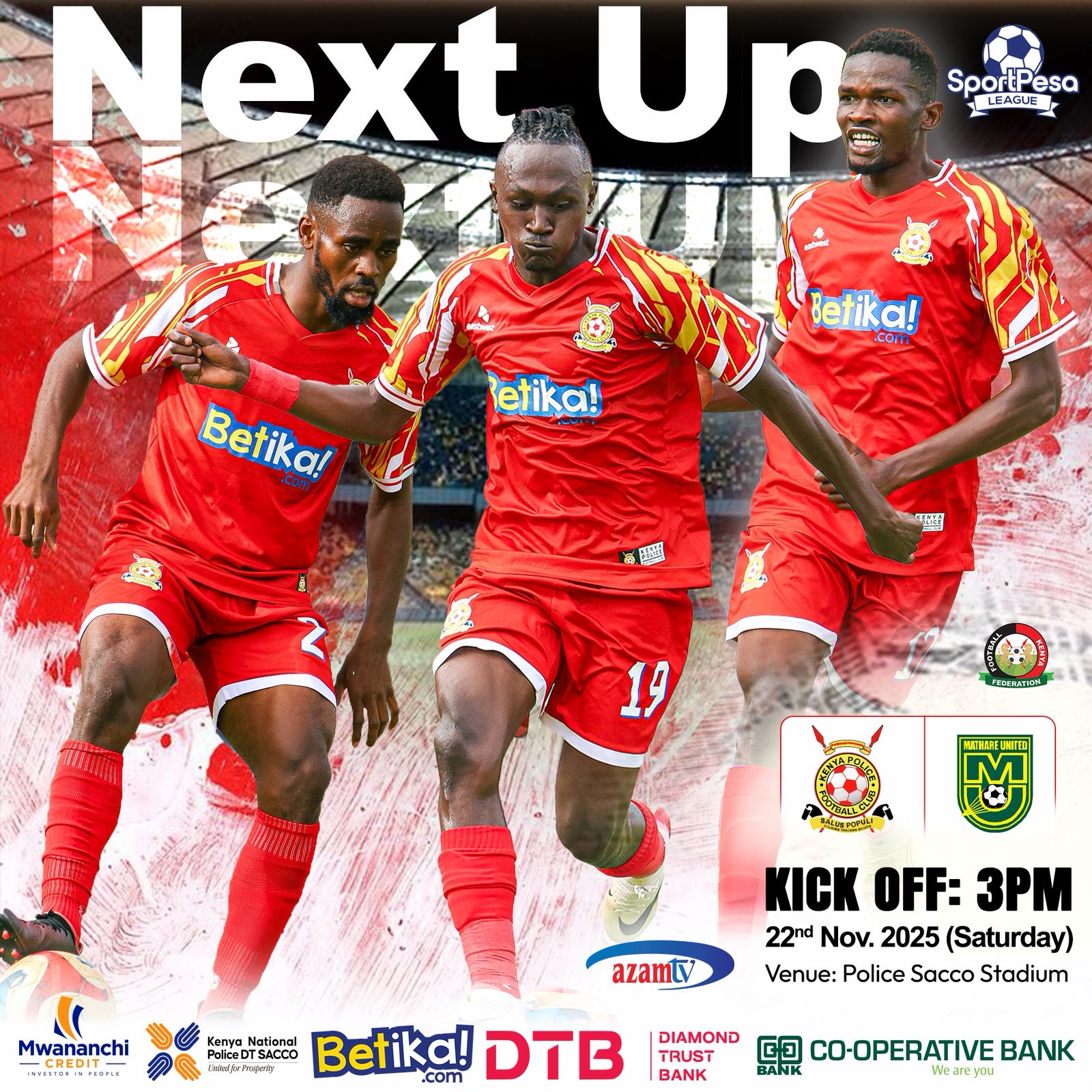 Kenya Police vs Mathare FC Poster