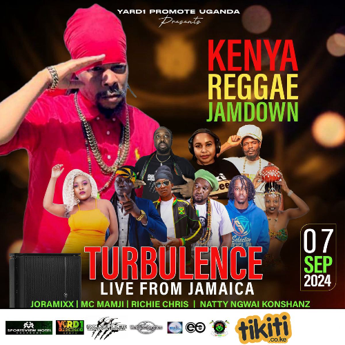 Kenya Reggae Jamdown Poster