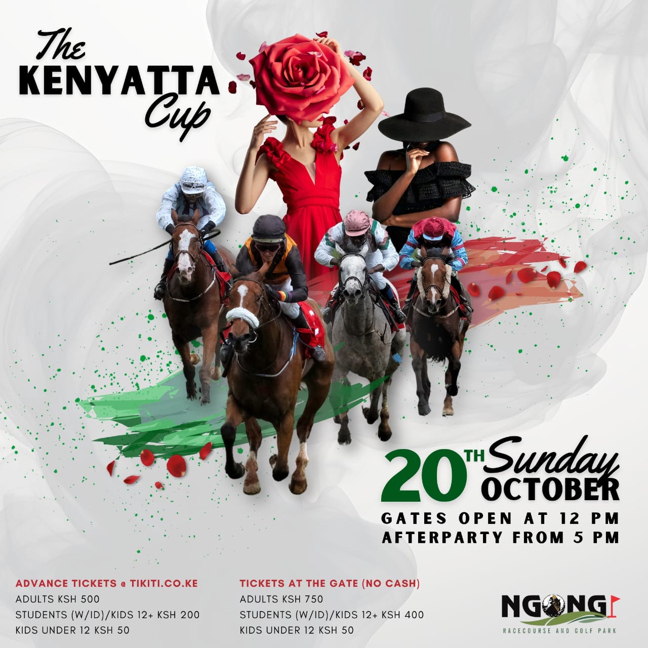 The Kenyatta Cup - Horse Racing Poster