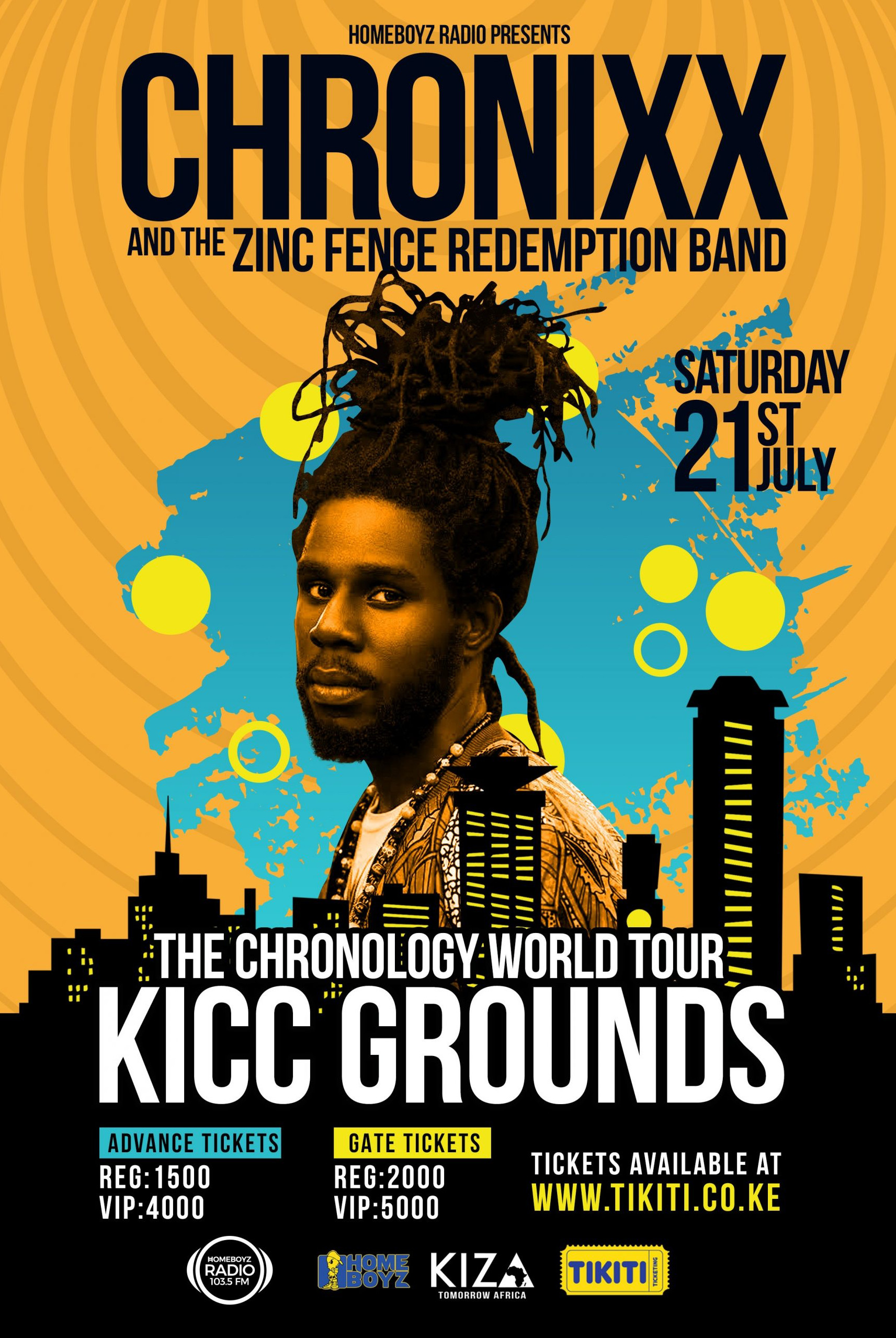 The Chronology World Tour Poster