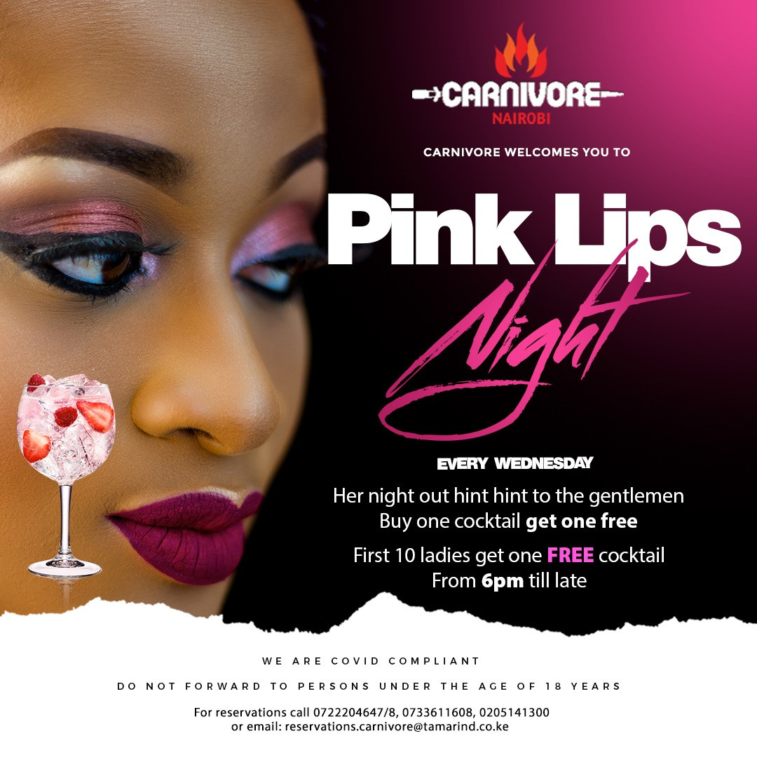 Pink Lips Night (Every Wednesday) Poster