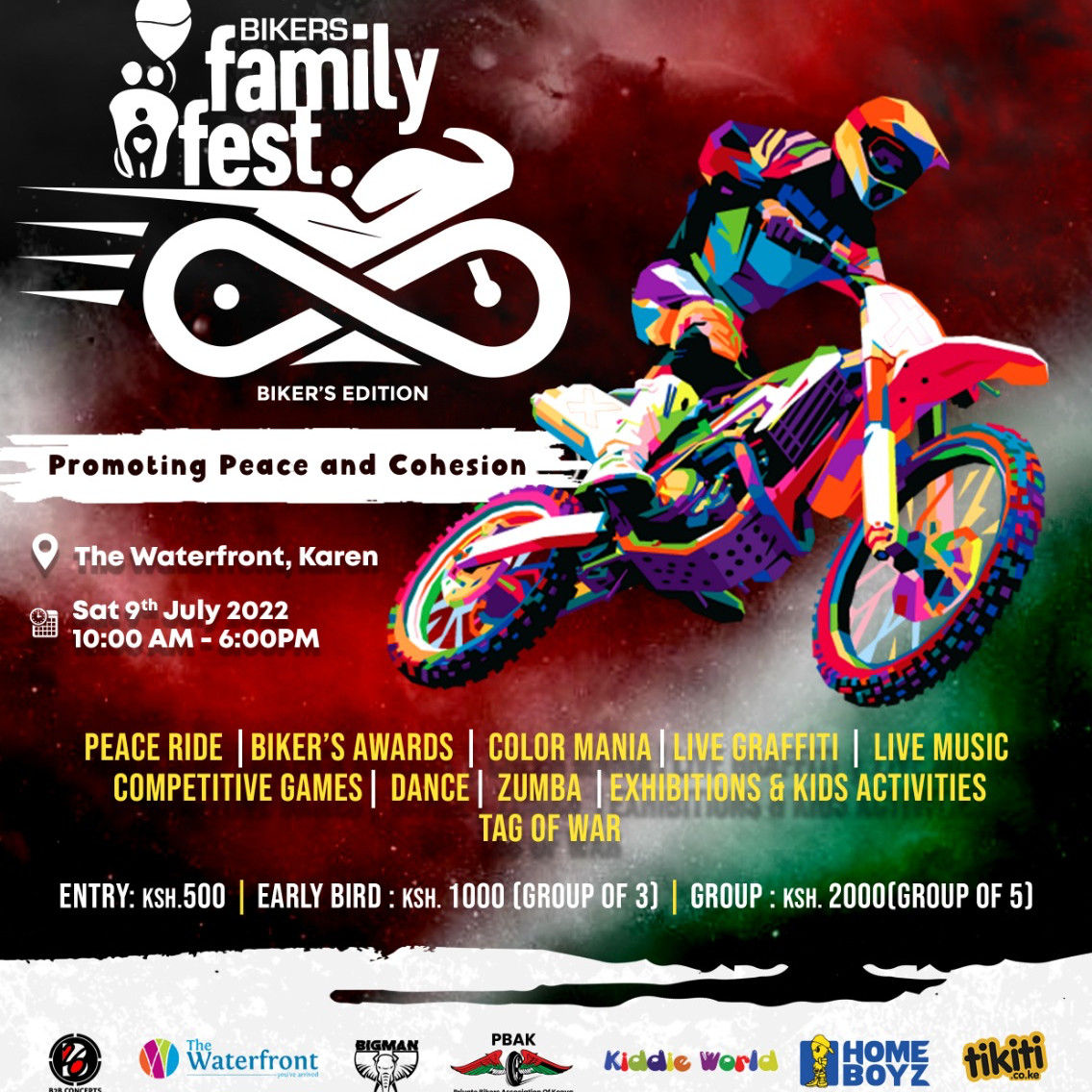 Bikers Family Fest 8 Poster