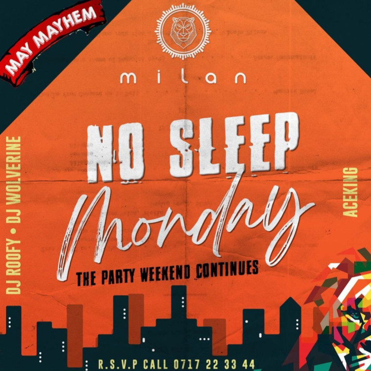 No Sleep Monday (Every Monday) Poster