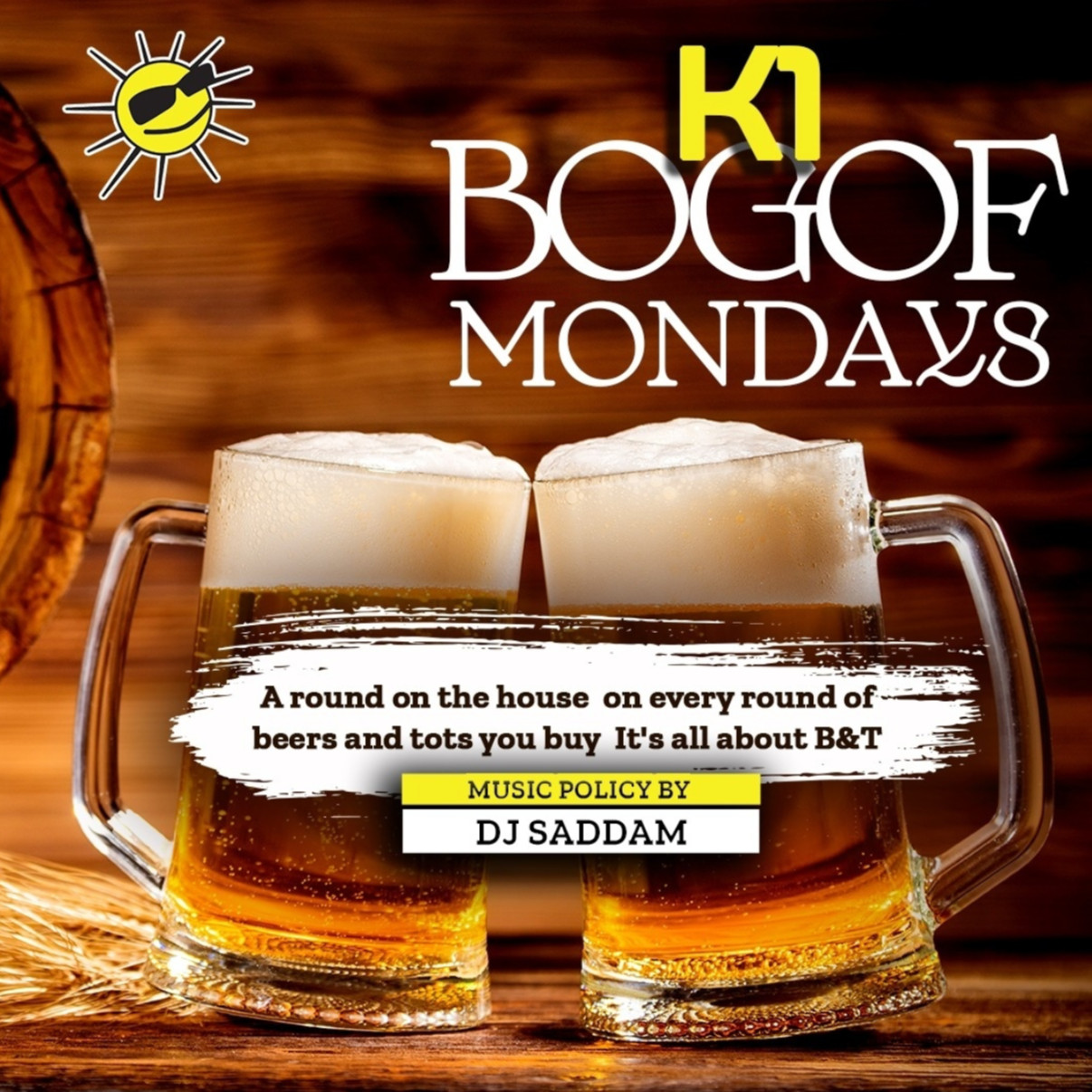 BOGOF Mondays (Every Monday) Poster