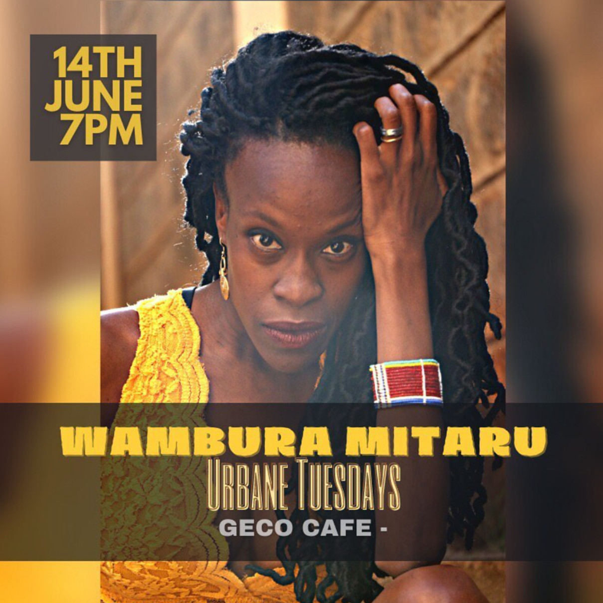 Urbane Tuesdays Ft. Wambura Mitaru Poster