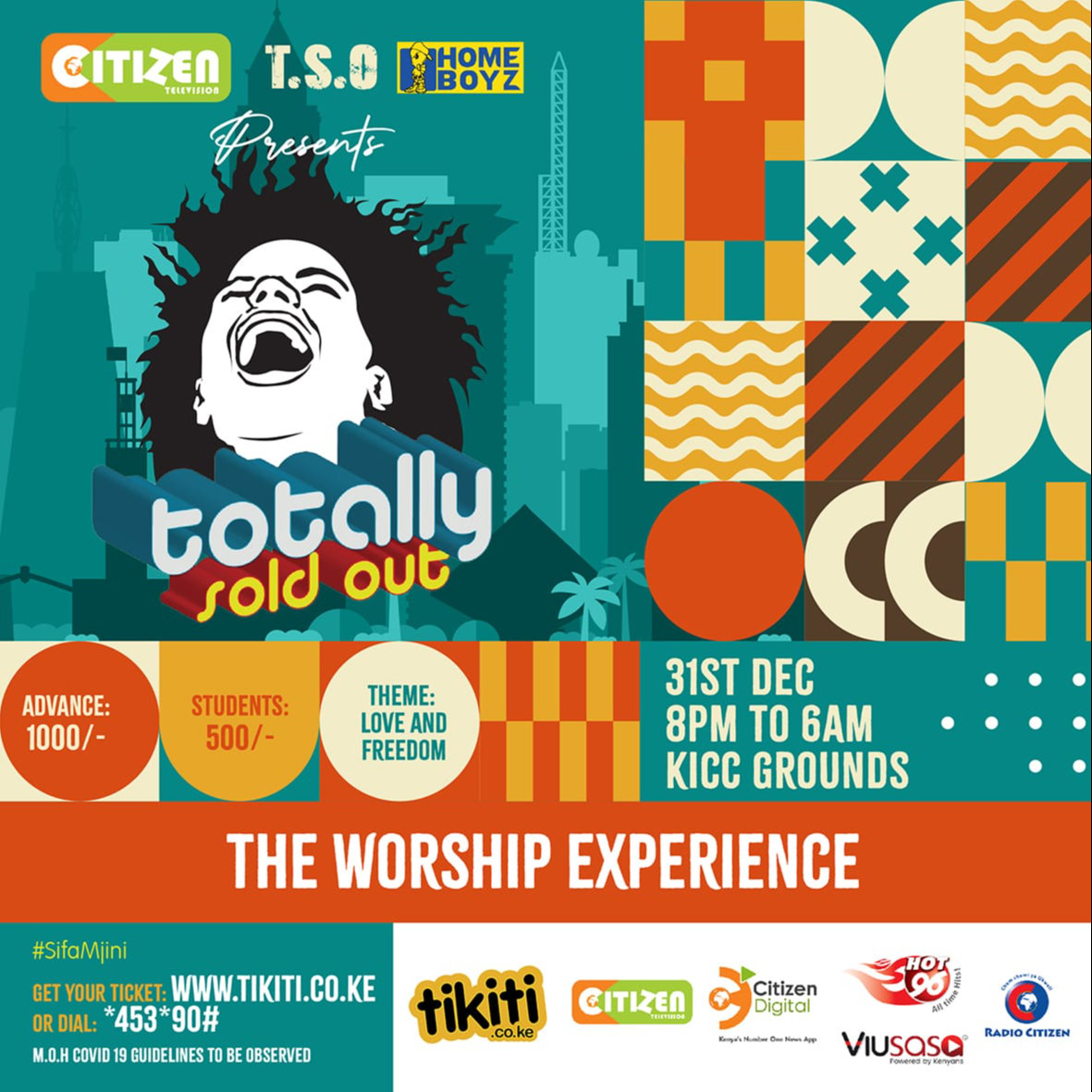 Vuka Mwaka TSO - DEC 31st 2022 Poster