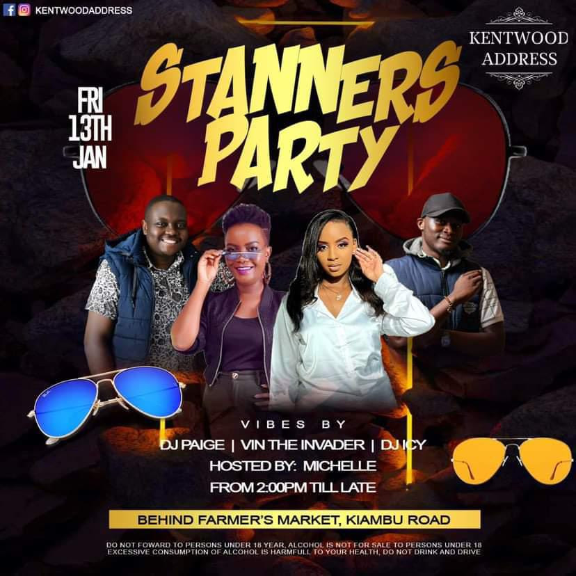 STANNERS PARTY Poster