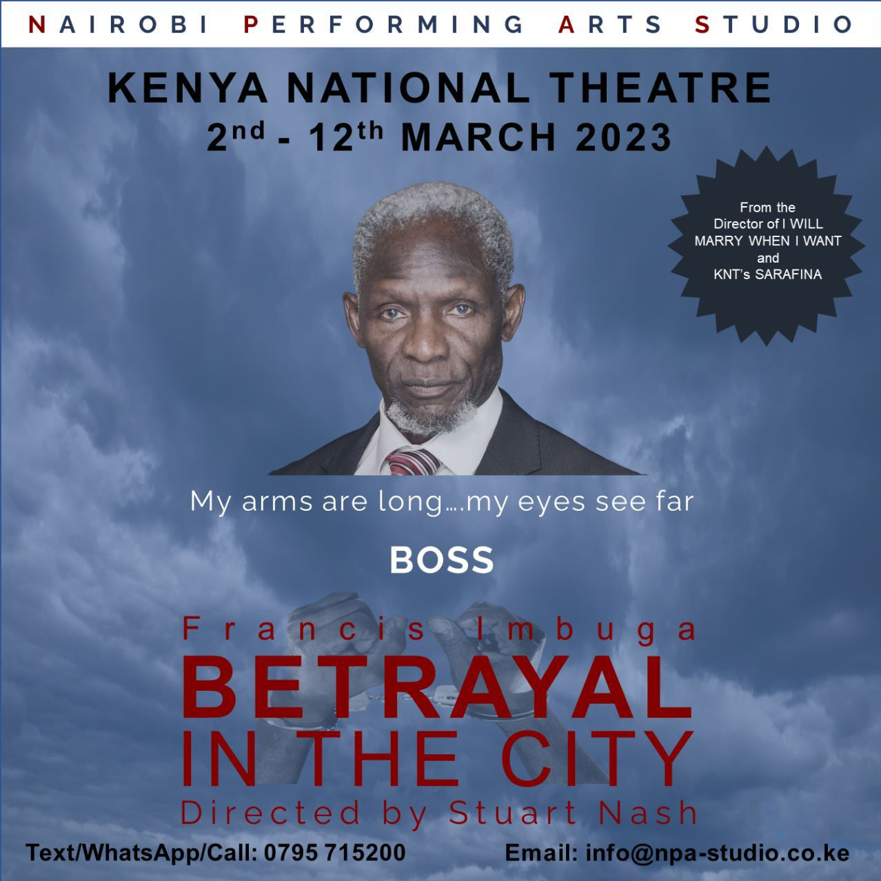 Betrayal in the city Poster