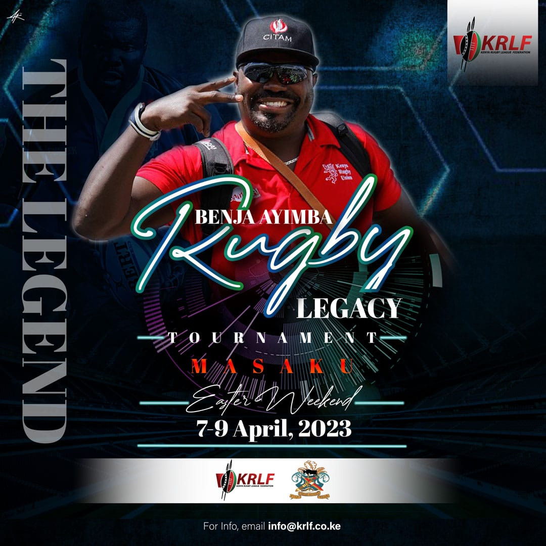 Benjamin Ayimba Rugby Legacy Poster