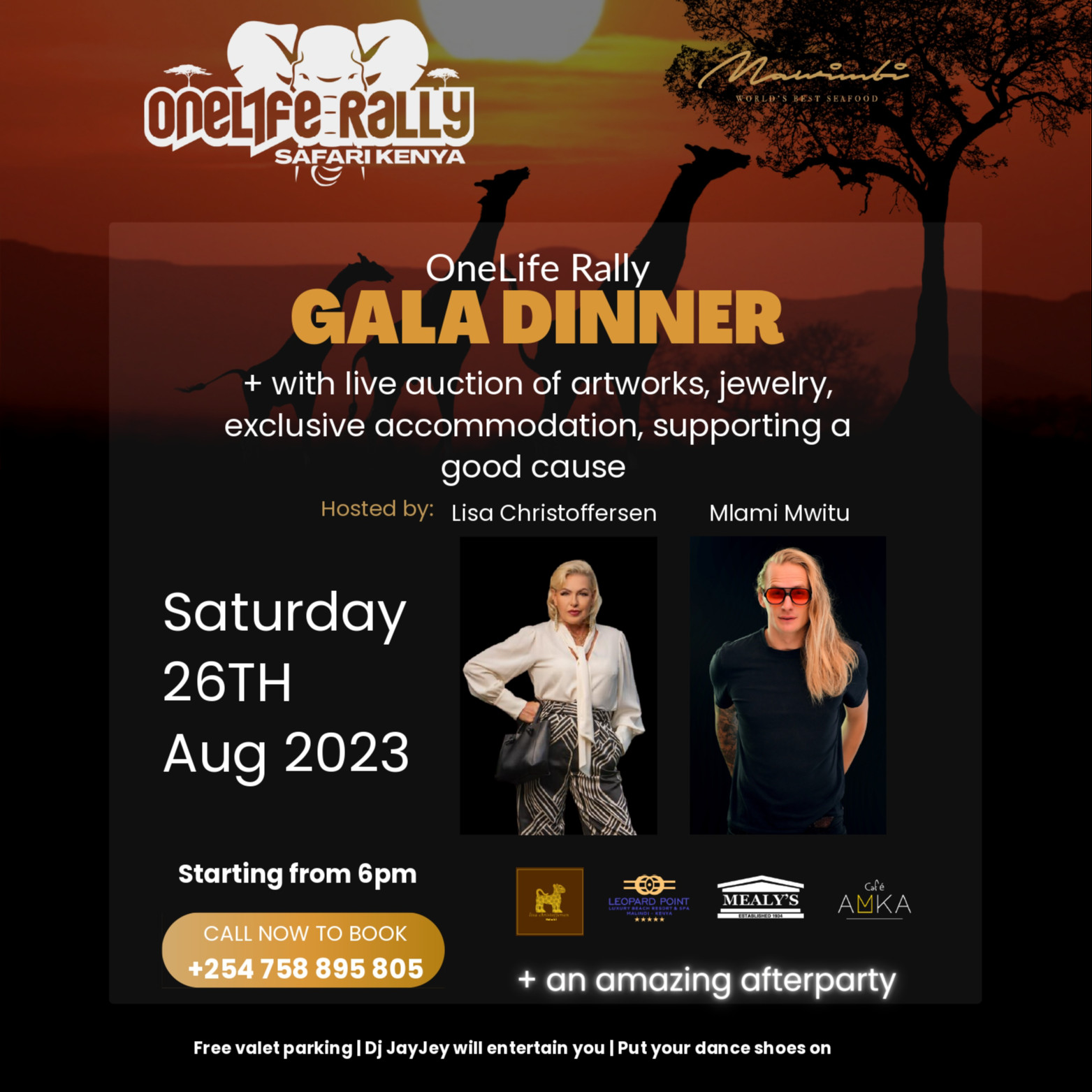 OneLife Rally GALA DINNER Poster